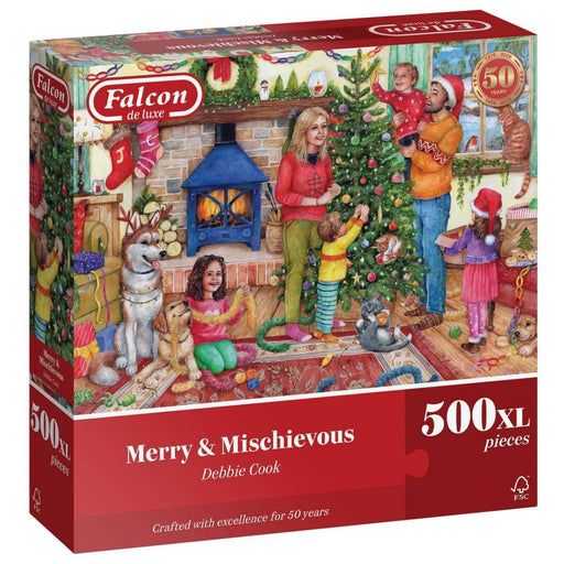 Falcon de luxe Merry & Mischievous 500XL Piece Jigsaw Puzzle