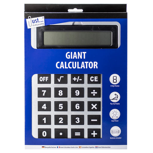 Just Stationery Giant A4 Calculator