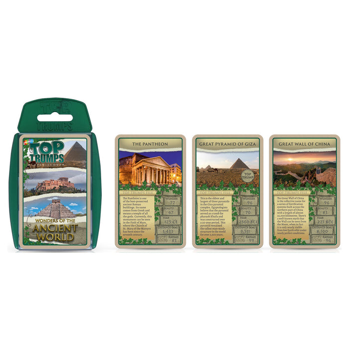 Wonders of the Ancient World Top Trumps Card Game