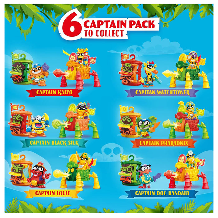 Piratix Crazy Jungle Captain Pack (styles vary)