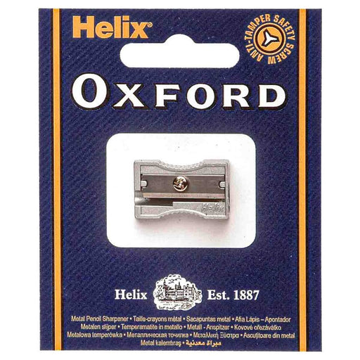 Helix Single Hole Metal Pencil Sharpener