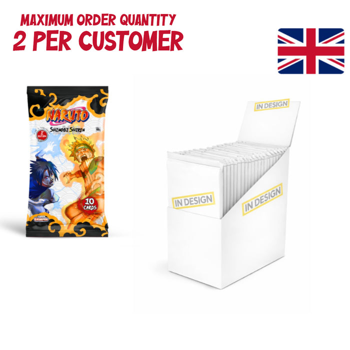 [PRE-ORDER] Naruto Mythos TCG - Set 2 - Shinobi Siren (1st Edition) Booster Box (24 Packs)