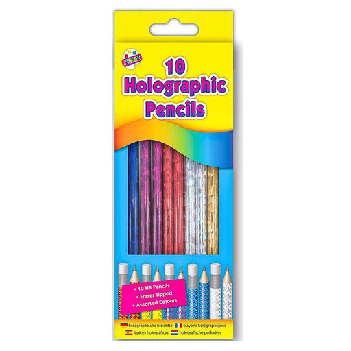Artbox 10 Holographic HB Pencils