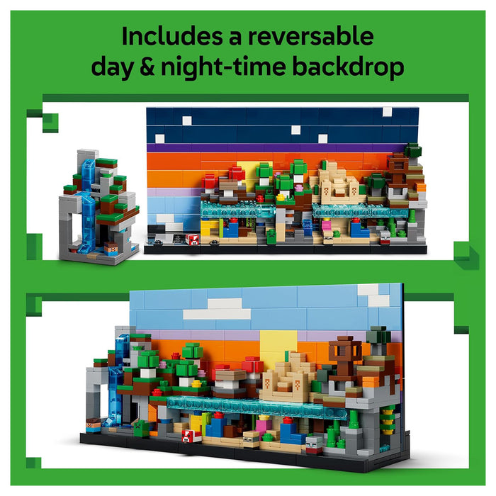 LEGO Minecraft Mini Biomes Building Set