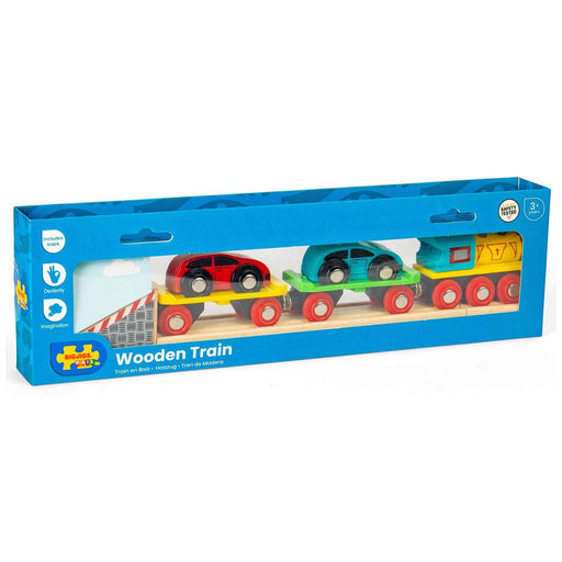 Bigjigs Rail Wooden Train Car Loader
