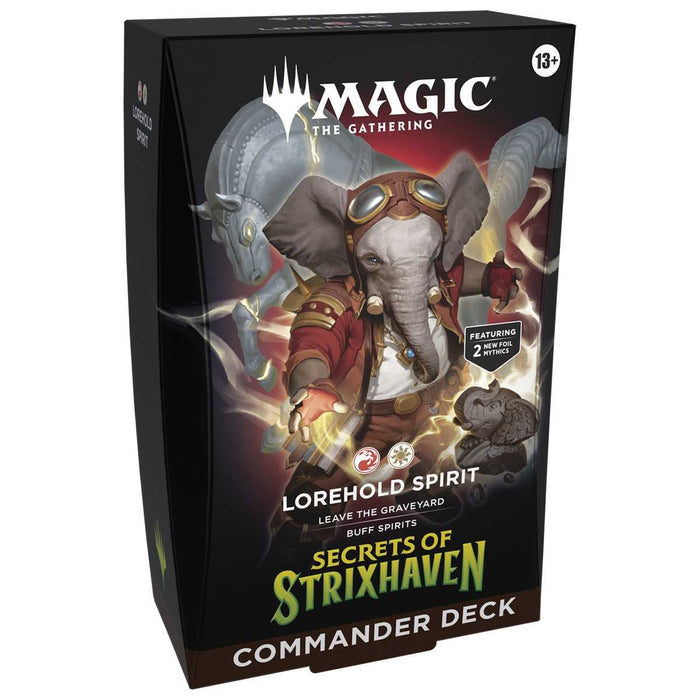 Magic The Gathering Secrets Of Strixhaven Commander Deck Lorehold Spirit