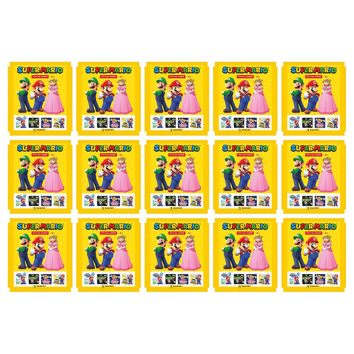 Panini Super Mario - It's-a Me Mario Sticker - Album Display mit 36 Tüten Panini Super Mario - It's-a Me Mario Sticker - Album Display mit 36 Tüten