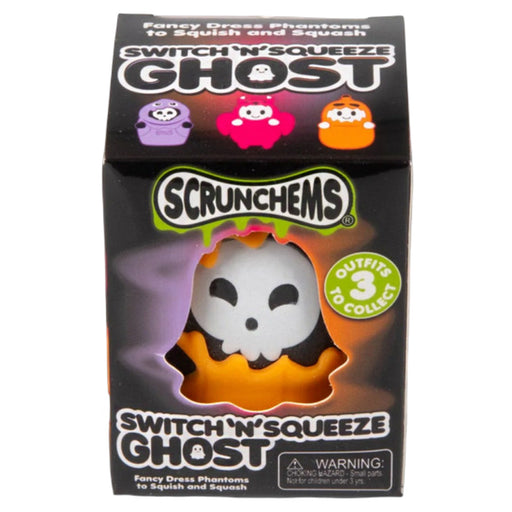 Scrunchems Switch 'n' Squeeze Ghost Fidget Toy