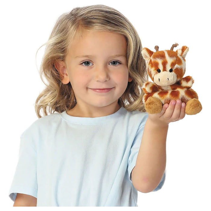 Palm Pals Safara Giraffe 13cm Soft Toy