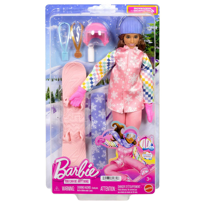 Barbie Careers Snowboarder Doll Set