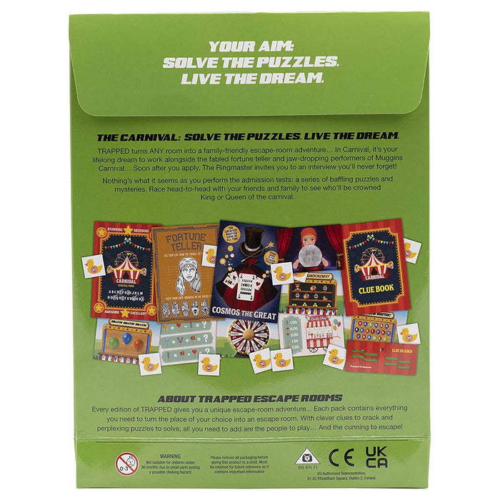 Trapped The Carnival Escape Room Game 