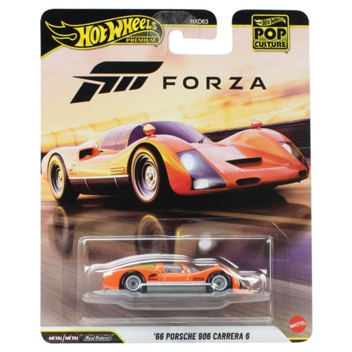 Hot Wheels Premium Pop Culture Forza '66 Porsche 906 Carrera 6 Car