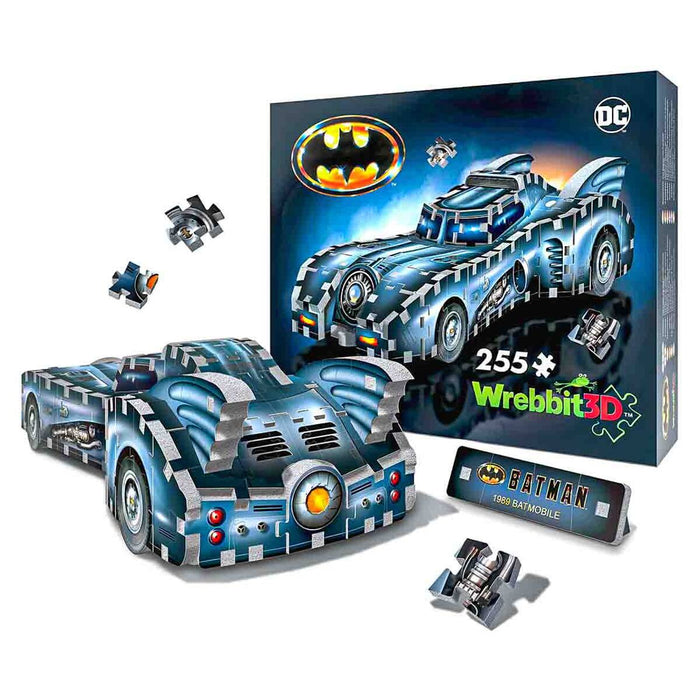 Wrebbit 3D Batman: Batmobile 225 Piece Puzzle