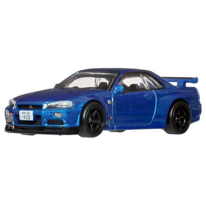 Hot Wheels Car Culture Timeless Icons Nissan Skyline GT-R V Spec II (BNR34) Car