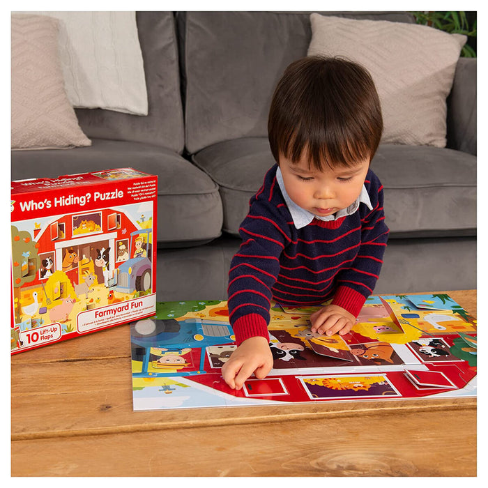 Galt Farmyard Fun Who's Hiding? Puzzle