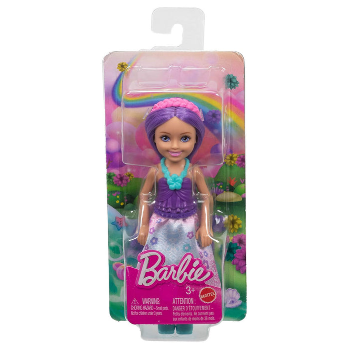 Barbie Chelsea Royal with Purple Hair 6" Doll 