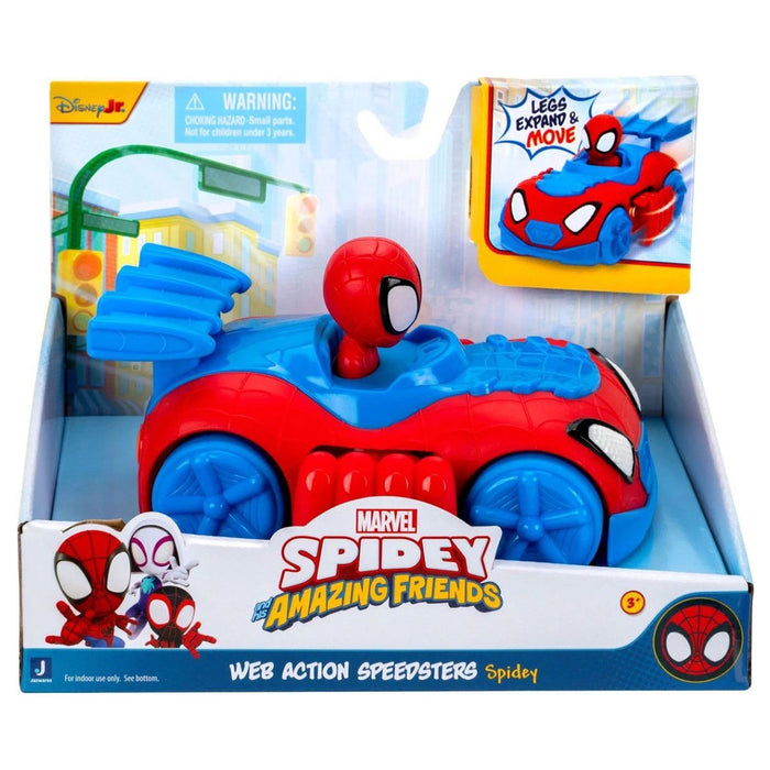 Marvel Spidey and his Amazing Friends: Web Action Speedsters Spidey Vehicle 