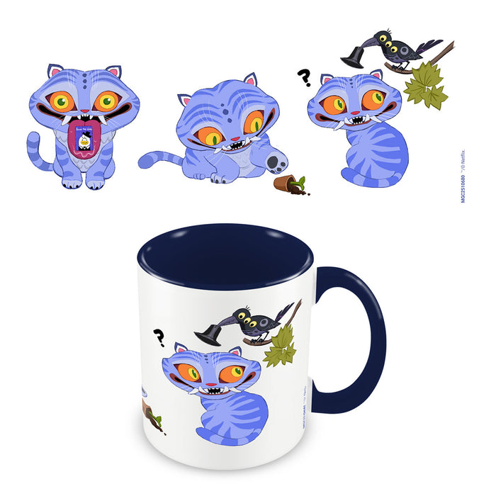 K-POP Demon Hunters Derpy Blue Coloured Inner Mug