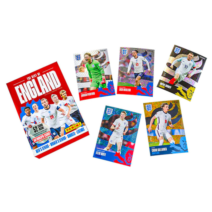 Panini The Best of England Official Trading Cards Set
