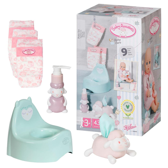 Baby Annabell Dolls Potty Set