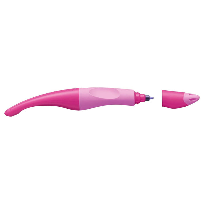 STABILO EASYoriginal Refillable Handwriting Rollerball Pen Pink Left Handed Grip