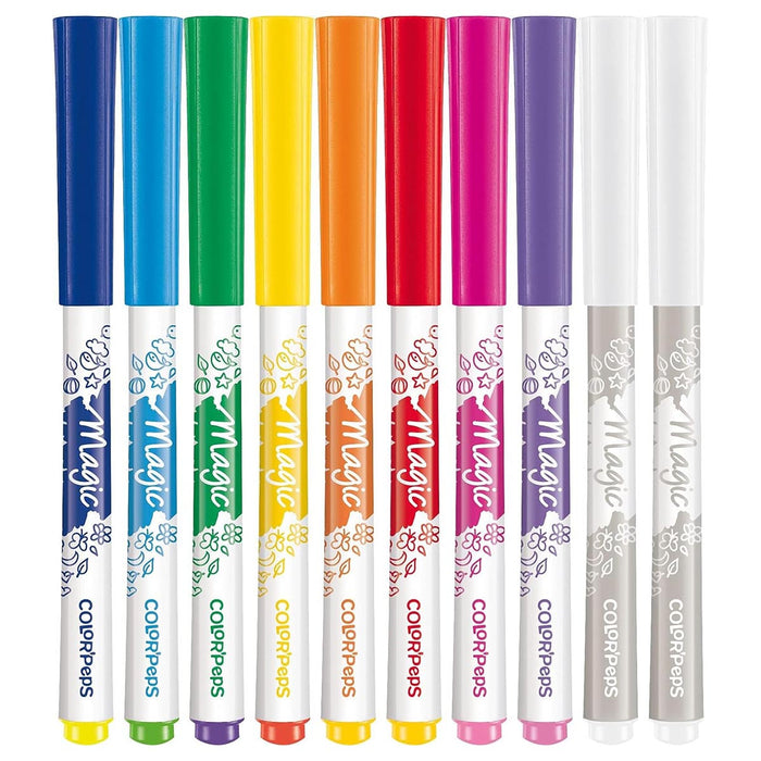Magic Color Pips Maped Color'Peps Magic Felt-Tip Pens (10 Pack) — Booghe