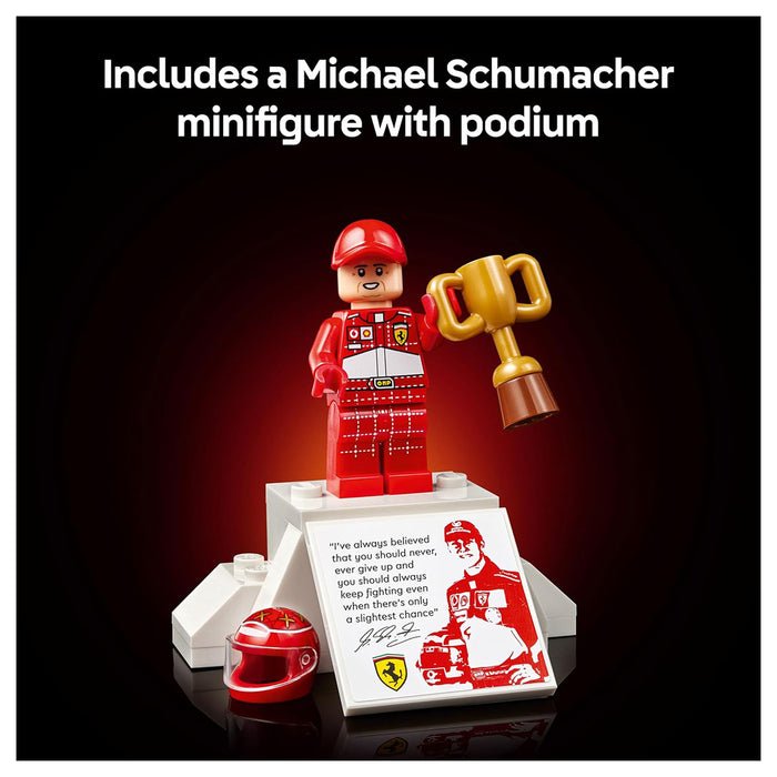LEGO Icons Ferrari F2004 & Michael Schumacher Building Set
