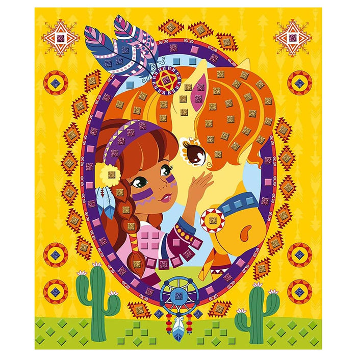 Janod Mosaics Ponies and Unicorns Set