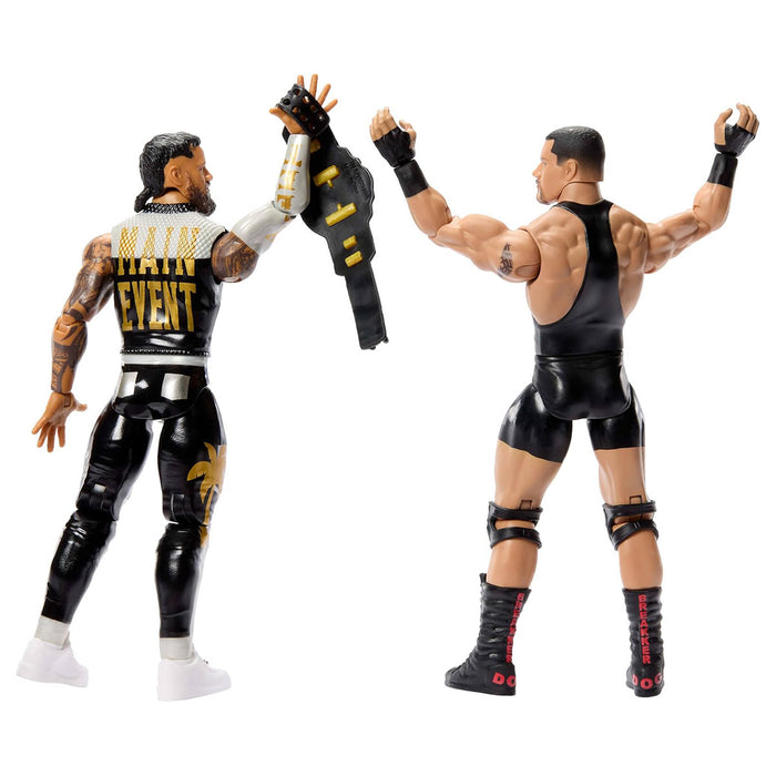 WWE Main Event Showdown Series 25 Jey Uso Vs. Bron Breakker 6" Figures Set