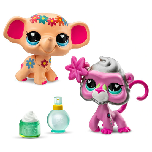Littlest Pet Shop Pet Pair Series 4 Elephant Spa Figures