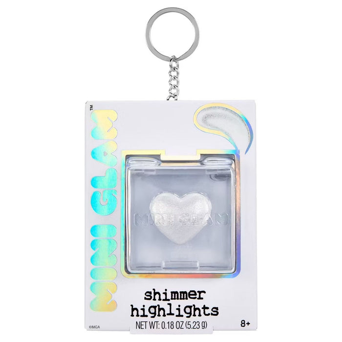 Mini Glam Cube Shimmer Highlights Extra Credit Keychain