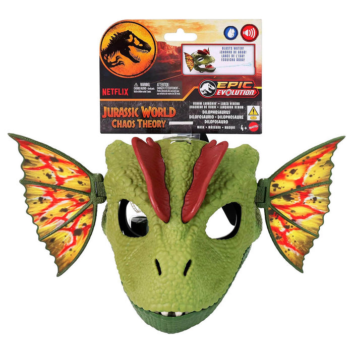 Jurassic World: Chaos Theory Venom Launchin’ Dilophosaurus Mask
