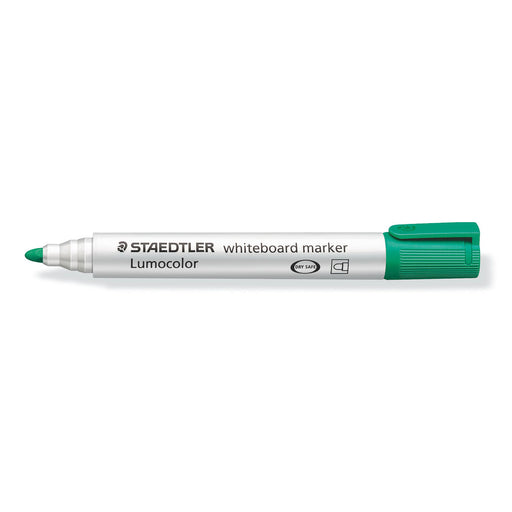 Staedtler Lumocolor Whiteboard Green Bullet Tip Marker