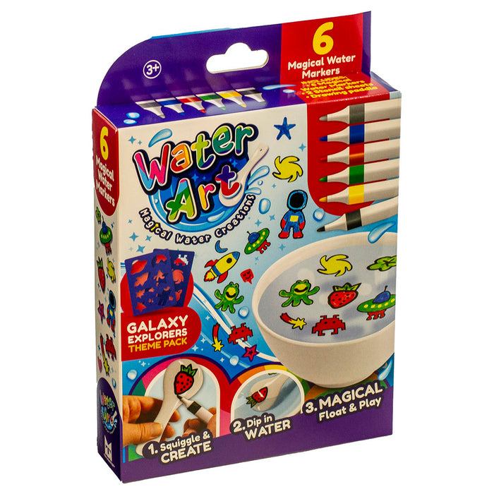Water Art Galaxy Explorers Theme Pack
