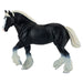 Mojo Fun Farm & Horses Clydesdale Horse Black Figure