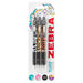 Zebra Pen Z-Grip Ballpoint Animal 3pk Black ink