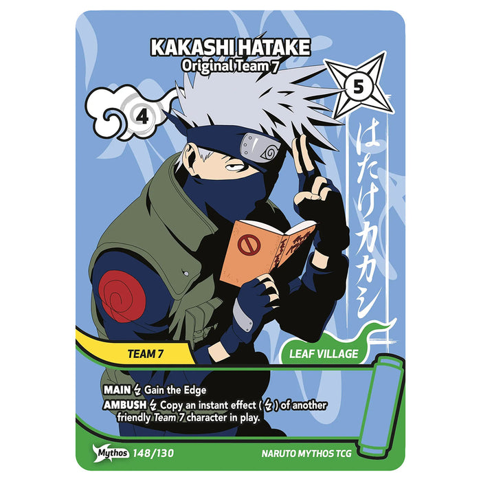 Naruto Mythos Trading Card Game: Kakashi Hatake Team Set