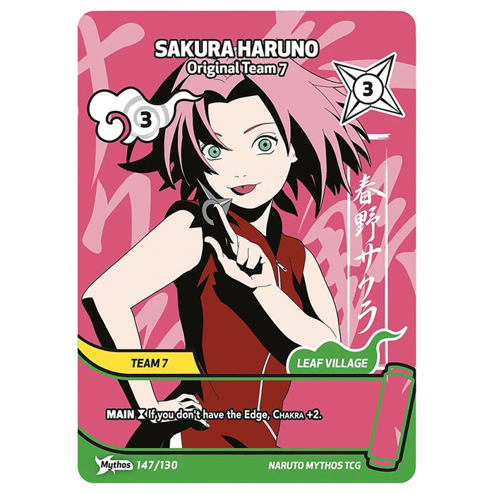 Naruto Mythos Trading Card Game: Sakura Haruno Team Set