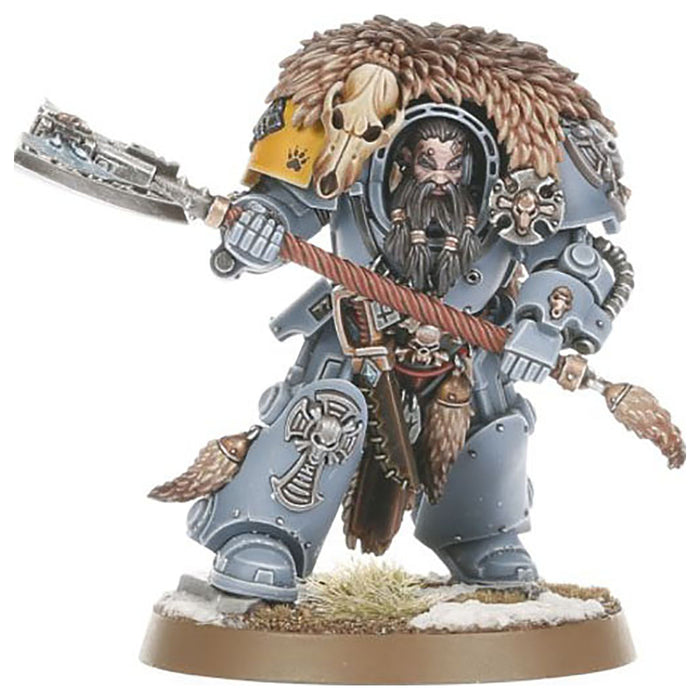 Warhammer 40,000 Space Wolves: Wolf Guard Terminators Miniatures Set