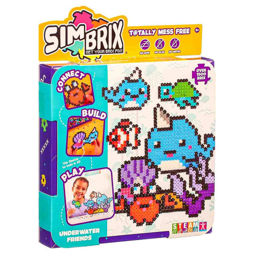 Simbrix Underwater Friends Pixel Art Set