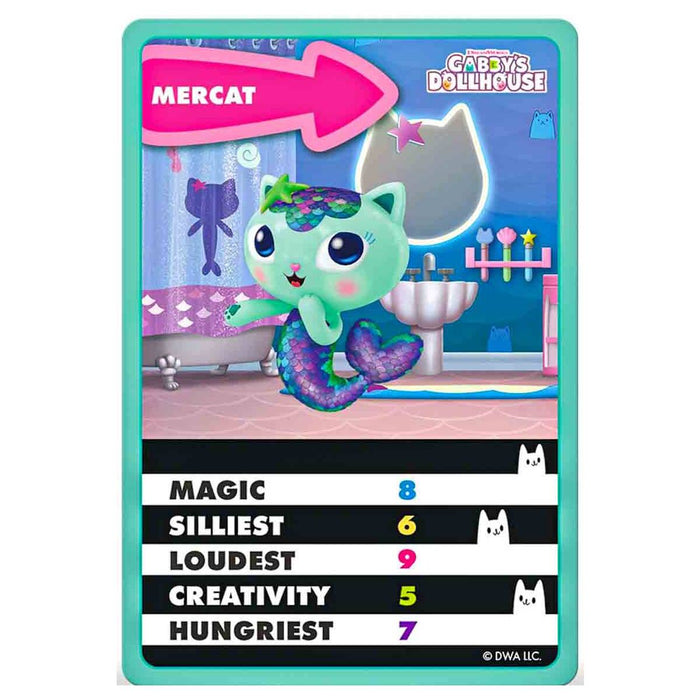 Gabby’s Dollhouse Top Trumps Juniors Card Game