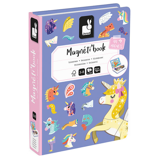 Janod Unicorns Magnéti'Book