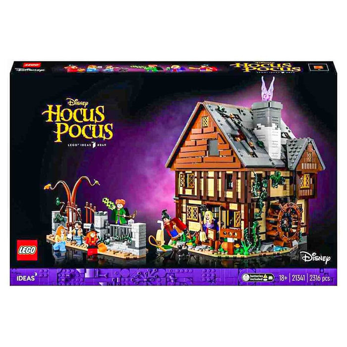 LEGO Ideas: Hocus Pocus: Sanderson Sisters’ Cottage Building Set