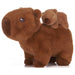 Capybara with Baby 25cm Plush (styles vary)