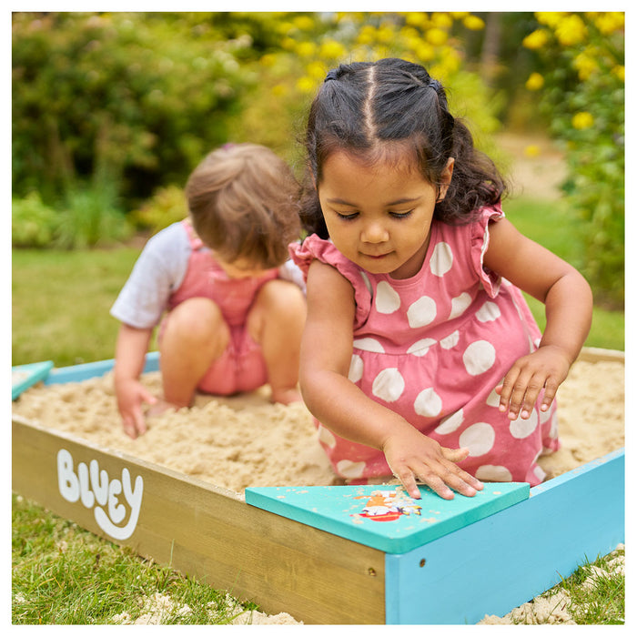 TP Bluey Wooden Sandpit
