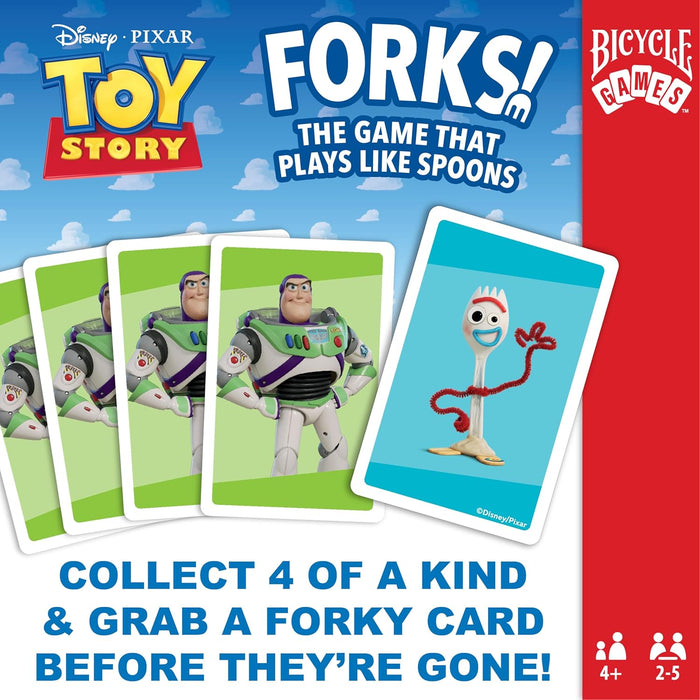 Disney Pixar Toy Story Forks Card Game