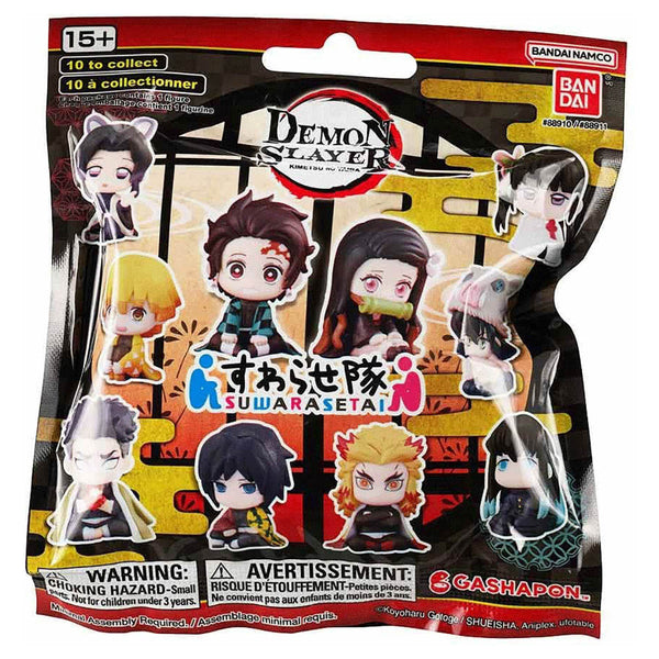 Demon Slayer Suwarase‑Tai Mini Figure Wave 03 (styles vary) — Booghe