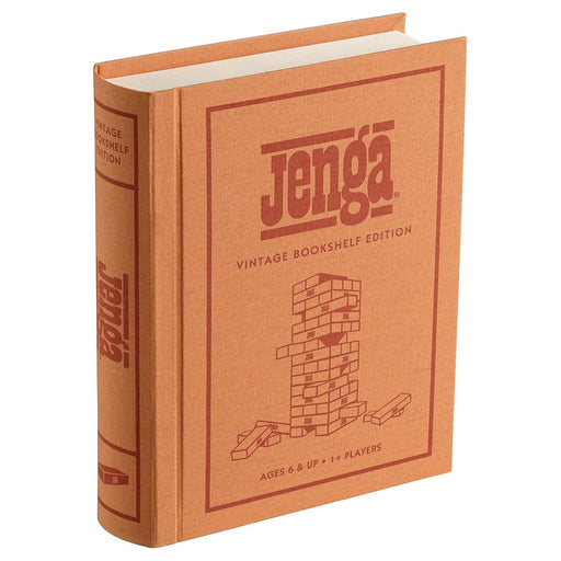 Jenga Vintage Bookshelf Edition Game