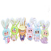 Baby Three Macaron Cute Bunny Plush (styles vary)