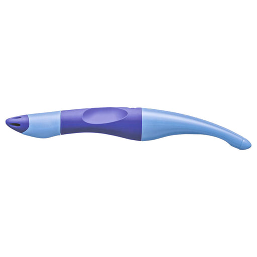STABILO EASYoriginal Refillable Handwriting Rollerball Pen Dark/Light Blue Right Handed Grip